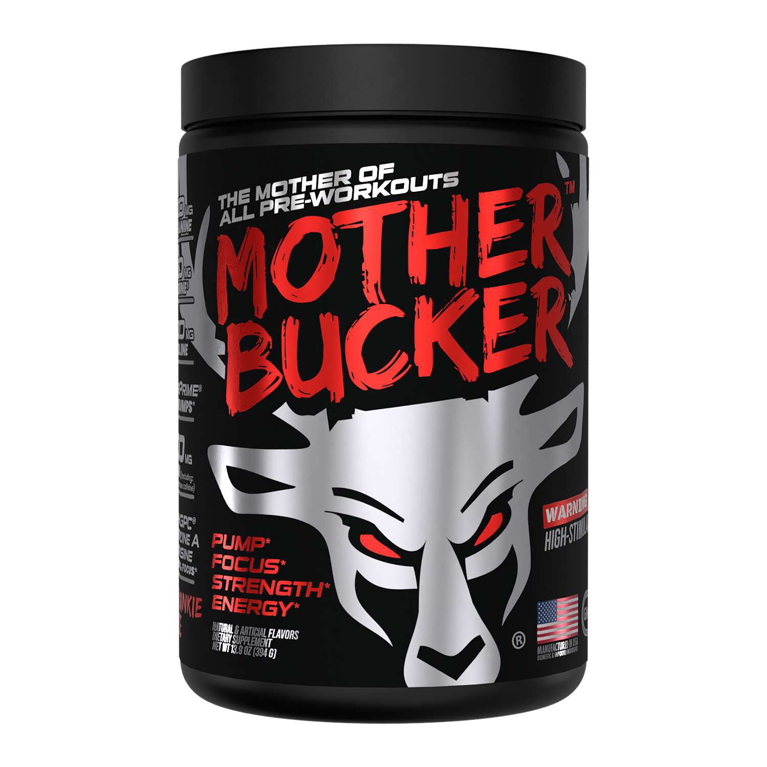 Mother Bucker&trade; Nootropic Pre-Workout - Gym-Junkie Juice(20 Servings)  | GNC
